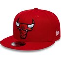 lippikset-littea-punainen-snapback-9fifty-chicago-bulls-nba-new-era