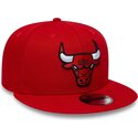 lippikset-littea-punainen-snapback-9fifty-chicago-bulls-nba-new-era