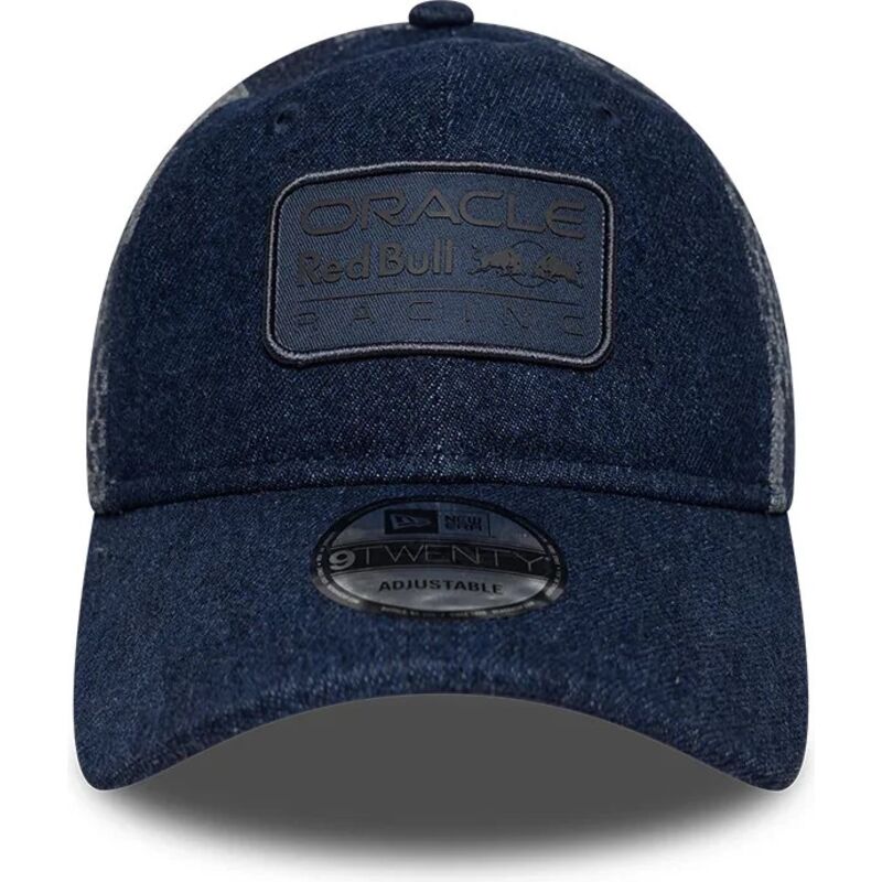 lippikset-kaareva-laivastonsininen-saadettava-nauha-9twenty-patterned-denim-red-bull-racing-formula-1-new-era