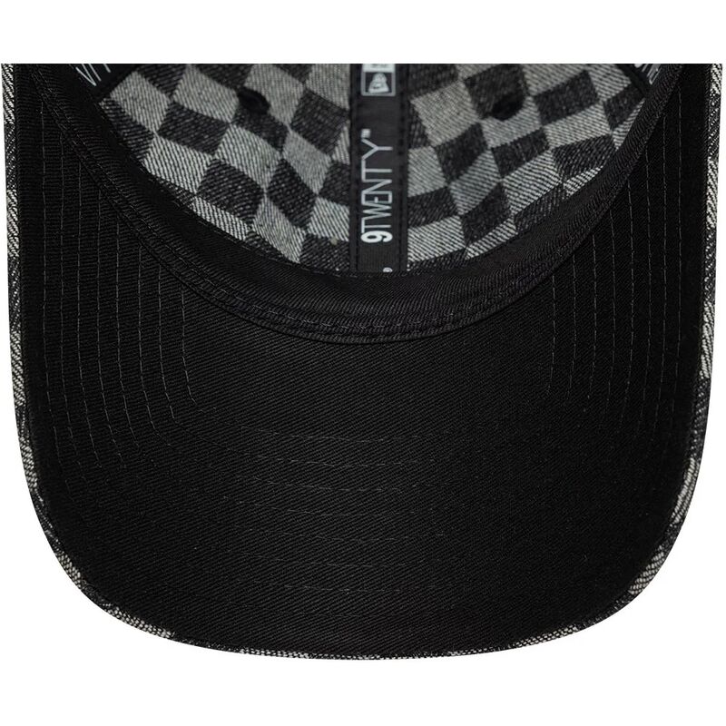 lippikset-kaareva-musta-saadettava-nauha-9twenty-check-ducati-motor-motogp-new-era