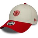 lippikset-kaareva-beige-saadettava-nauha-9forty-contrast-manchester-united-football-club-premier-league-new-era