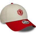 lippikset-kaareva-beige-saadettava-nauha-9forty-contrast-manchester-united-football-club-premier-league-new-era