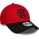 lippikset-kaareva-punainen-saadettava-nauha-9forty-contrast-manchester-united-football-club-premier-league-new-era