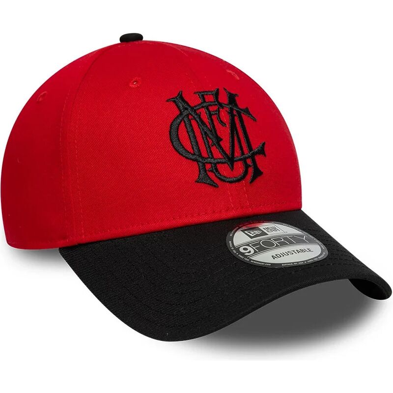 lippikset-kaareva-punainen-saadettava-nauha-9forty-contrast-manchester-united-football-club-premier-league-new-era