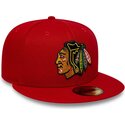 lippikset-littea-punainen-istuva-59fifty-basic-chicago-blackhawks-nhl-new-era