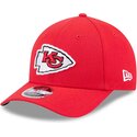 lippikset-kaareva-punainen-snapback-9forty-m-crown-team-kansas-city-chiefs-nfl-new-era