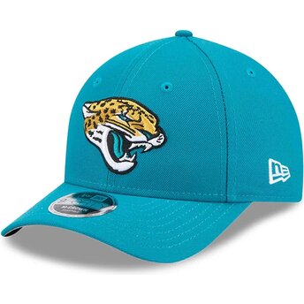 Lippikset kaareva sininen snapback 9FORTY M-Crown Team Jacksonville Jaguars NFL New Era