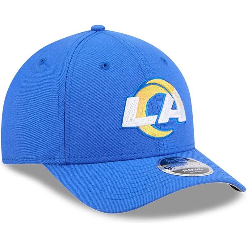 lippikset-kaareva-sininen-snapback-9forty-m-crown-team-los-angeles-rams-nfl-new-era
