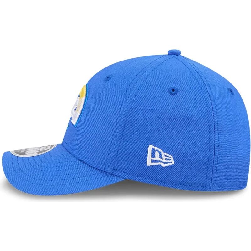 lippikset-kaareva-sininen-snapback-9forty-m-crown-team-los-angeles-rams-nfl-new-era