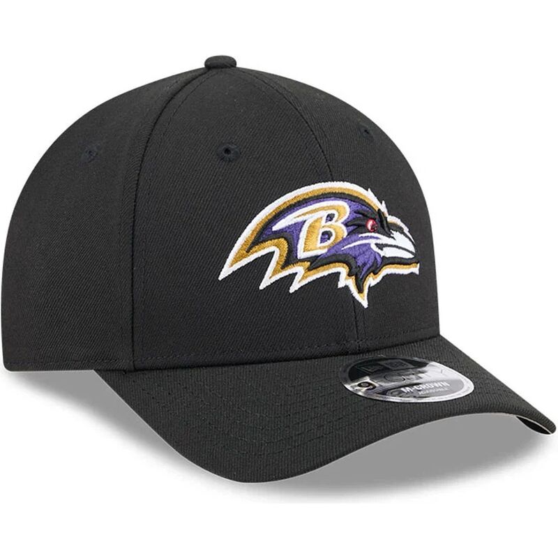 lippikset-kaareva-musta-snapback-9forty-m-crown-team-baltimore-ravens-nfl-new-era