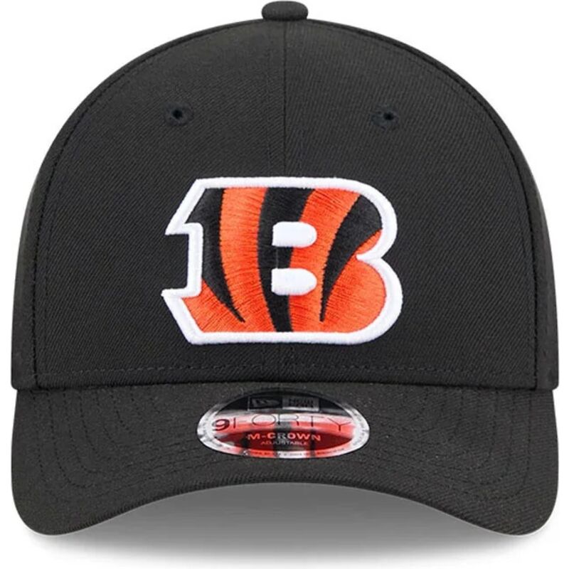 lippikset-kaareva-musta-snapback-9forty-m-crown-team-cincinnati-bengals-nfl-new-era