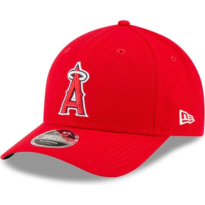 lippikset-kaareva-punainen-snapback-9forty-m-crown-player-replica-los-angeles-angels-mlb-new-era