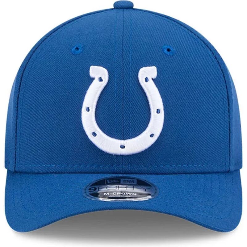 lippikset-kaareva-sininen-snapback-9forty-m-crown-team-indianapolis-colts-nfl-new-era