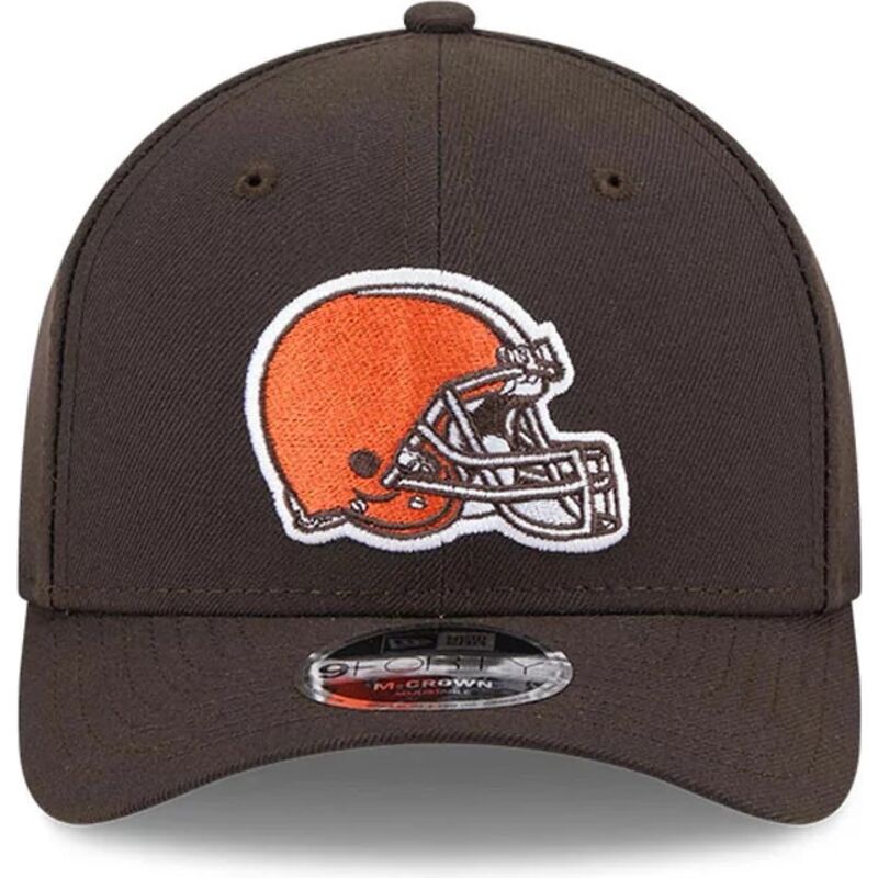 lippikset-kaareva-ruskea-snapback-9forty-m-crown-team-cleveland-browns-nfl-new-era