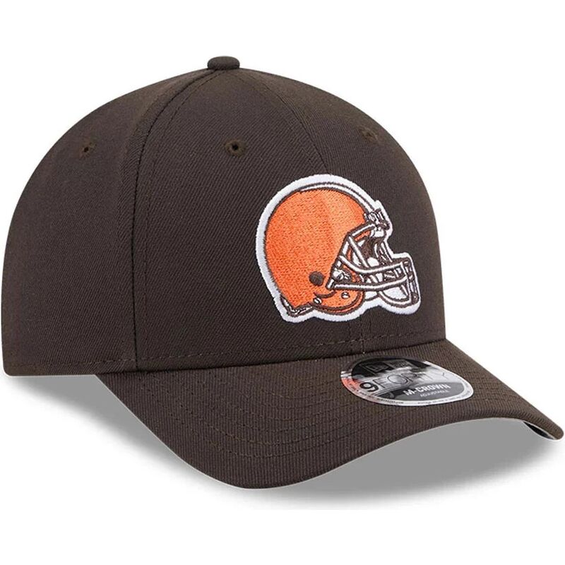 lippikset-kaareva-ruskea-snapback-9forty-m-crown-team-cleveland-browns-nfl-new-era