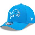 lippikset-kaareva-sininen-snapback-9forty-m-crown-team-detroit-lions-nfl-new-era