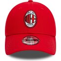 lippikset-kaareva-punainen-saadettava-nauha-lapsille-9forty-core-ac-milan-serie-a-new-era