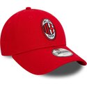 lippikset-kaareva-punainen-saadettava-nauha-lapsille-9forty-core-ac-milan-serie-a-new-era
