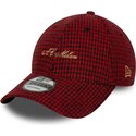 lippikset-kaareva-punainen-saadettava-nauha-9forty-houndstooth-ac-milan-serie-a-new-era