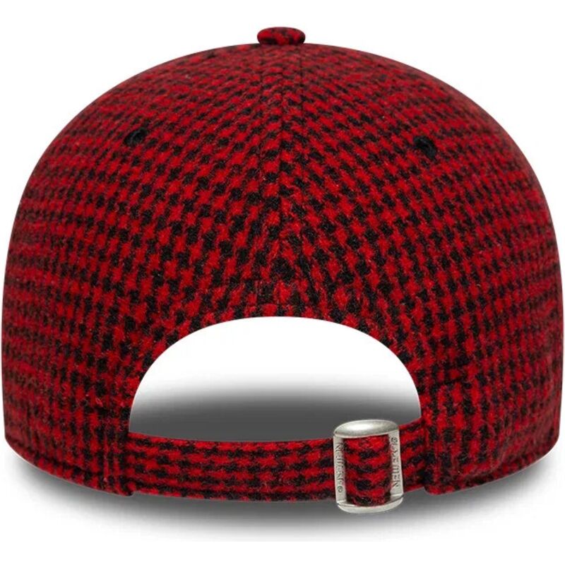 lippikset-kaareva-punainen-saadettava-nauha-9forty-houndstooth-ac-milan-serie-a-new-era
