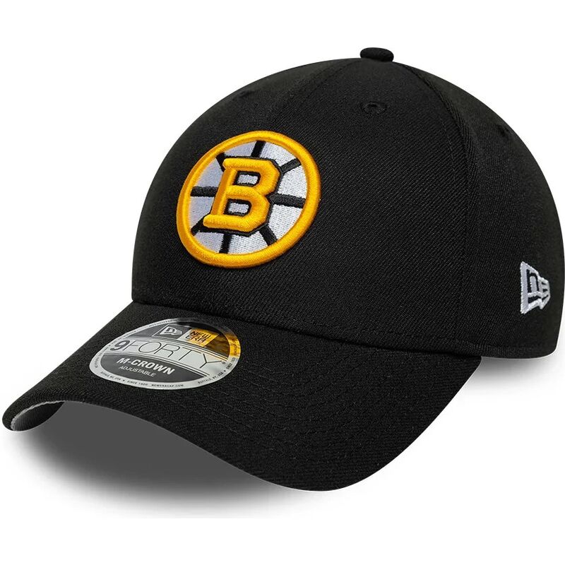 lippikset-kaareva-musta-snapback-9forty-m-crown-team-boston-bruins-nhl-new-era