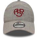 lippikset-kaareva-harmaa-saadettava-nauha-9twenty-fleck-cord-associazione-sportiva-roma-serie-a-new-era