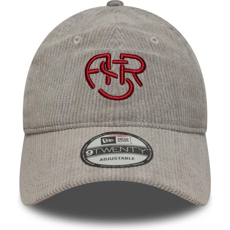 lippikset-kaareva-harmaa-saadettava-nauha-9twenty-fleck-cord-associazione-sportiva-roma-serie-a-new-era