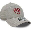 lippikset-kaareva-harmaa-saadettava-nauha-9twenty-fleck-cord-associazione-sportiva-roma-serie-a-new-era