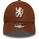 lippikset-kaareva-ruskea-snapback-9forty-team-chelsea-football-club-premier-league-new-era