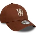 lippikset-kaareva-ruskea-snapback-9forty-team-chelsea-football-club-premier-league-new-era