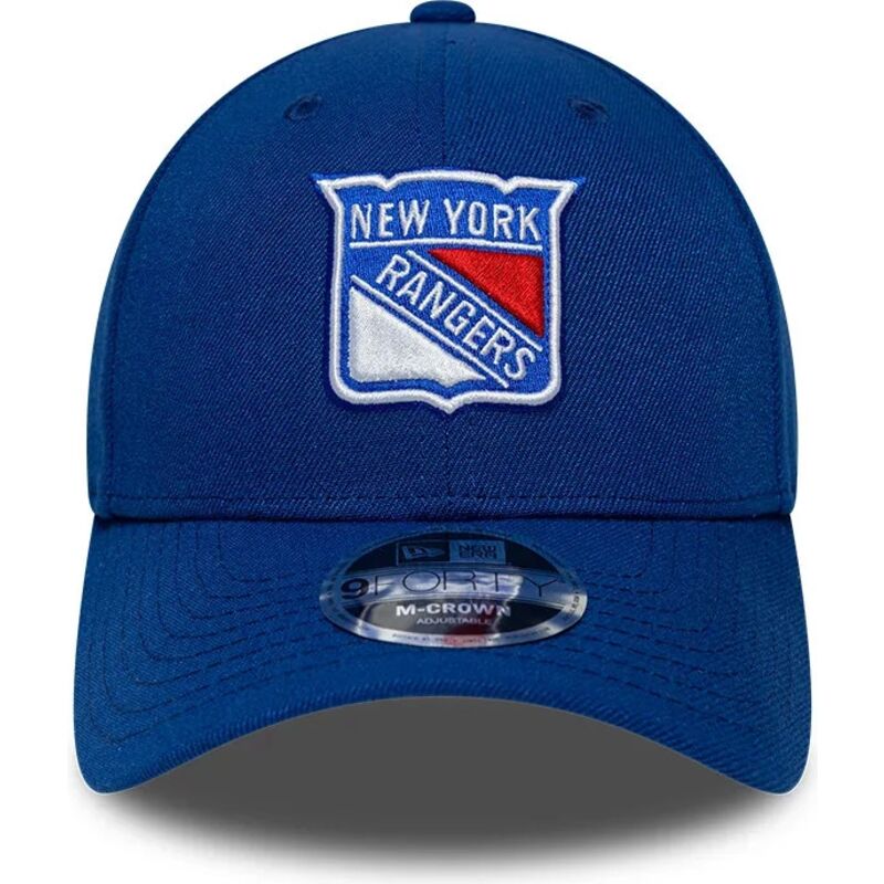 lippikset-kaareva-sininen-snapback-9forty-m-crown-team-new-york-rangers-nhl-new-era