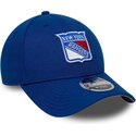 lippikset-kaareva-sininen-snapback-9forty-m-crown-team-new-york-rangers-nhl-new-era