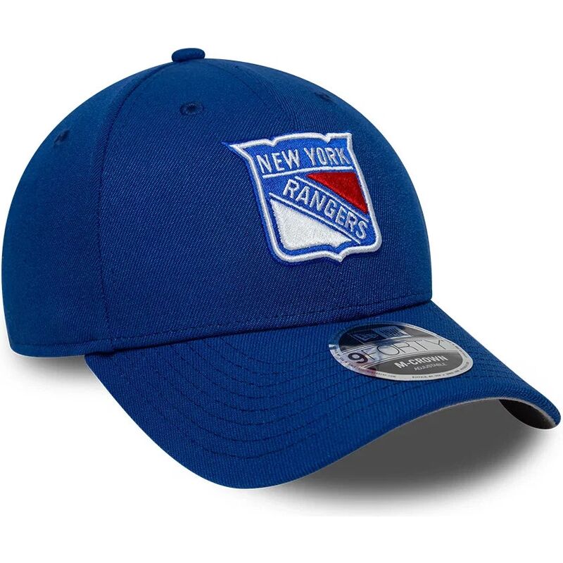 lippikset-kaareva-sininen-snapback-9forty-m-crown-team-new-york-rangers-nhl-new-era