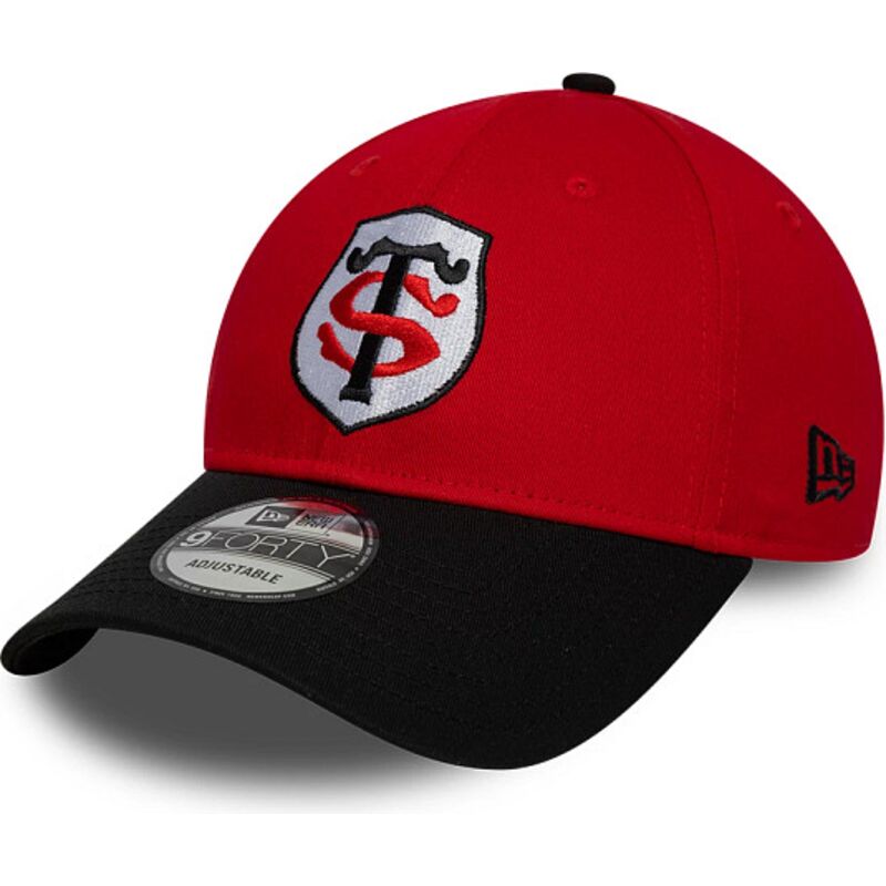lippikset-kaareva-punainen-snapback-9forty-team-stade-toulousain-top-14-new-era