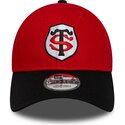 lippikset-kaareva-punainen-snapback-9forty-team-stade-toulousain-top-14-new-era