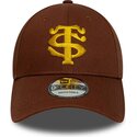 lippikset-kaareva-ruskea-snapback-9forty-seasonal-stade-toulousain-top-14-new-era