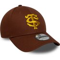 lippikset-kaareva-ruskea-snapback-9forty-seasonal-stade-toulousain-top-14-new-era