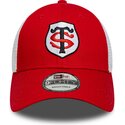lippikset-kaareva-rekka-punainen-saadettava-nauha-9forty-league-stade-toulousain-top-14-new-era
