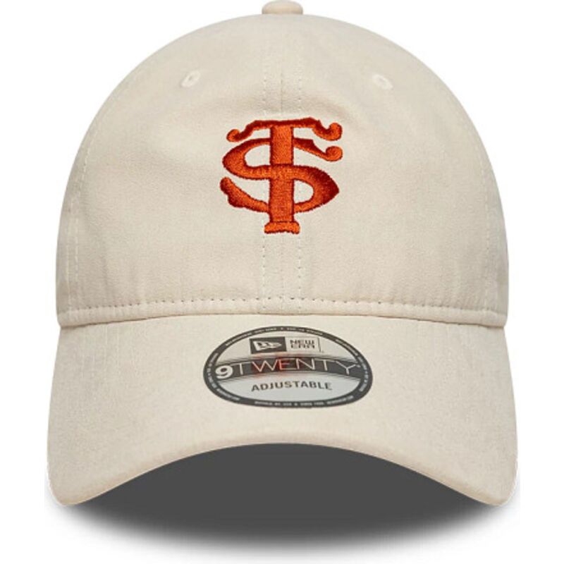 lippikset-kaareva-beige-saadettava-nauha-9twenty-faux-suede-stade-toulousain-top-14-new-era