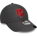 lippikset-kaareva-harmaa-snapback-9forty-diamond-era-stade-toulousain-top-14-new-era