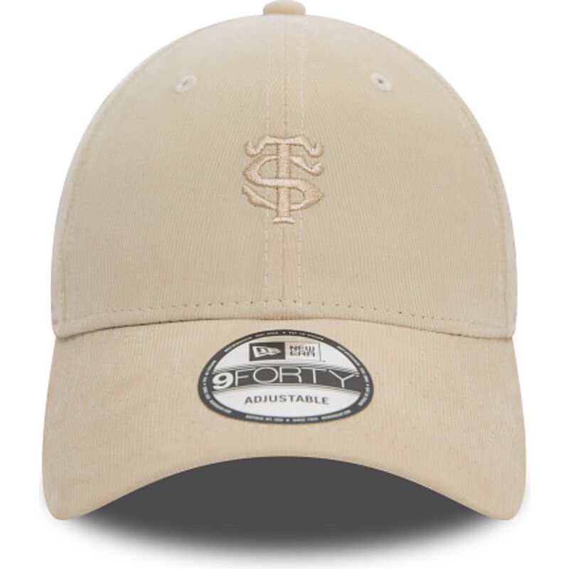 lippikset-kaareva-beige-saadettava-nauha-9forty-baby-cord-stade-toulousain-top-14-new-era lippikset-kaareva-beige-saadettava-nauha-9forty-baby-cord-stade-toulousain-top-14-new-era