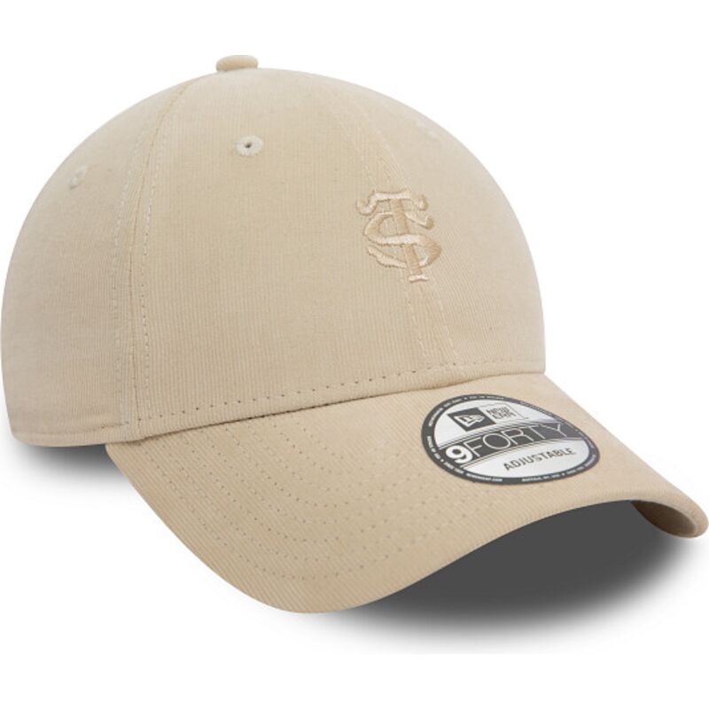 lippikset-kaareva-beige-saadettava-nauha-9forty-baby-cord-stade-toulousain-top-14-new-era lippikset-kaareva-beige-saadettava-nauha-9forty-baby-cord-stade-toulousain-top-14-new-era