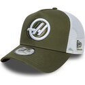 lippikset-kaareva-rekka-vihrea-snapback-a-frame-seasonal-haas-f1-team-formula-1-new-era