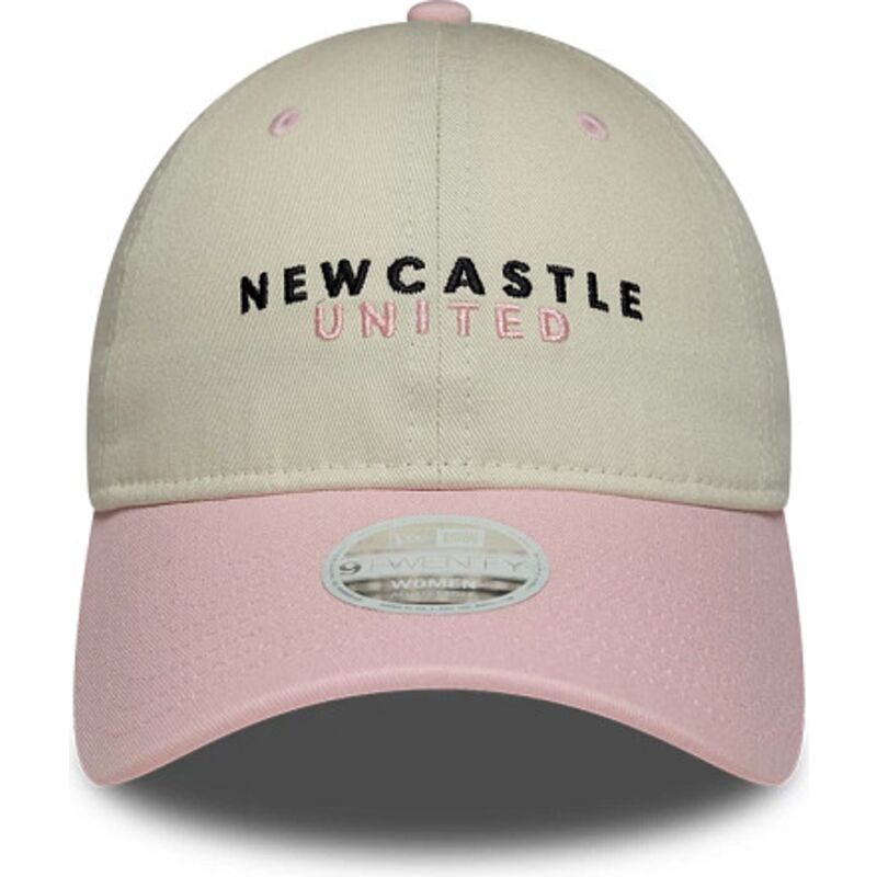 lippikset-kaareva-beige-saadettava-nauha-rosa-9twenty-newcastle-united-football-club-premier-league-new-era