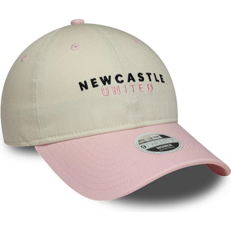 lippikset-kaareva-beige-saadettava-nauha-rosa-9twenty-newcastle-united-football-club-premier-league-new-era