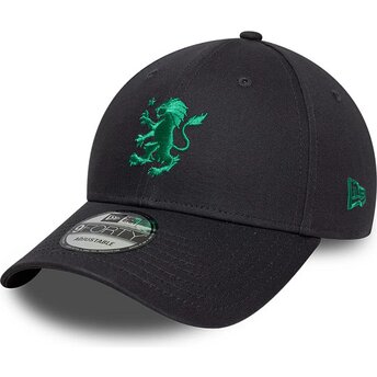 Lippikset kaareva harmaa säädettävä nauha 9FORTY Seasonal Aston Villa Football Club Premier League New Era