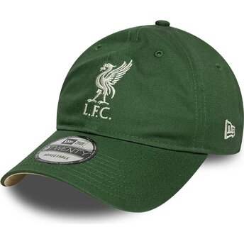 Lippikset kaareva vihreä säädettävä nauha 9TWENTY Seasonal Liverpool Football Club Premier League New Era