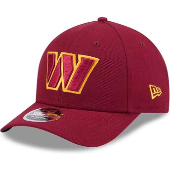 Lippikset kaareva punainen snapback 9FORTY M-Crown Team Washington Commanders NFL New Era