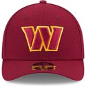 lippikset-kaareva-punainen-snapback-9forty-m-crown-team-washington-commanders-nfl-new-era