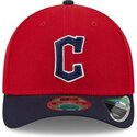 lippikset-kaareva-punainen-snapback-9forty-m-crown-player-replica-cleveland-guardians-mlb-new-era